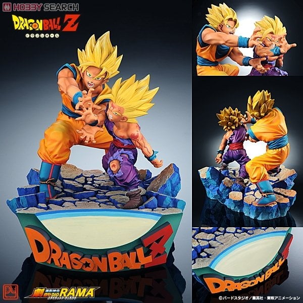 プルーヴィー ドラゴンボールZ 造形神化 劇的ディオラマ 親子かめはめ波