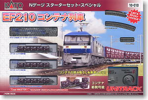 Nゲージ スターターセット・スペシャル EF210 + コンテナ列車 (基本・4