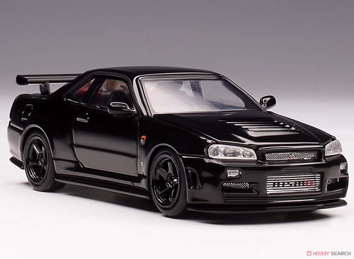 日産 スカイライン GT-R R34 Z-TUNE ブラックパール (ミニカー
