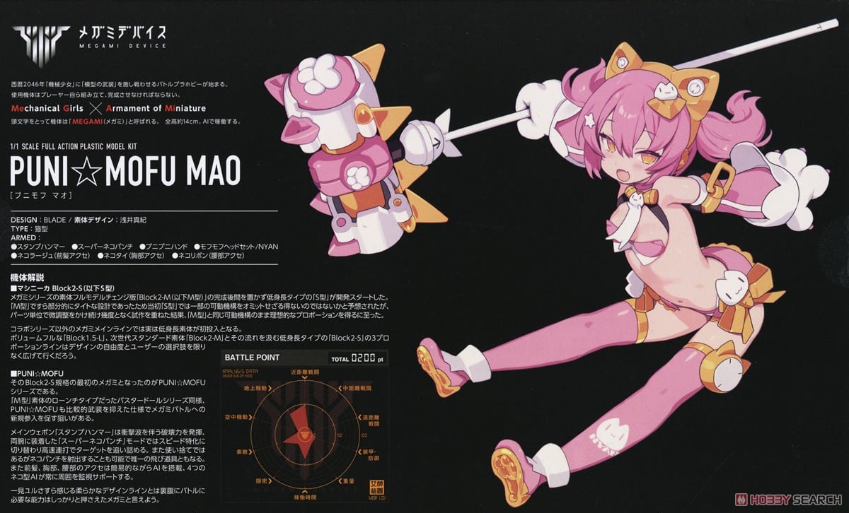 PUNI☆MOFU マオ (プラモデル) - ホビーサーチ ガンプラ他
