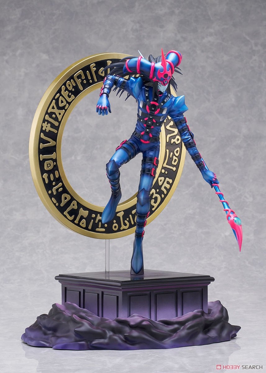 遊戯王 混沌の黒魔術師 レリーフ PSA8鑑定済〕混沌の黒魔術師