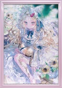 50枚限定】 おにねこ先生直筆サイン入り X-ART製 オーロラアート