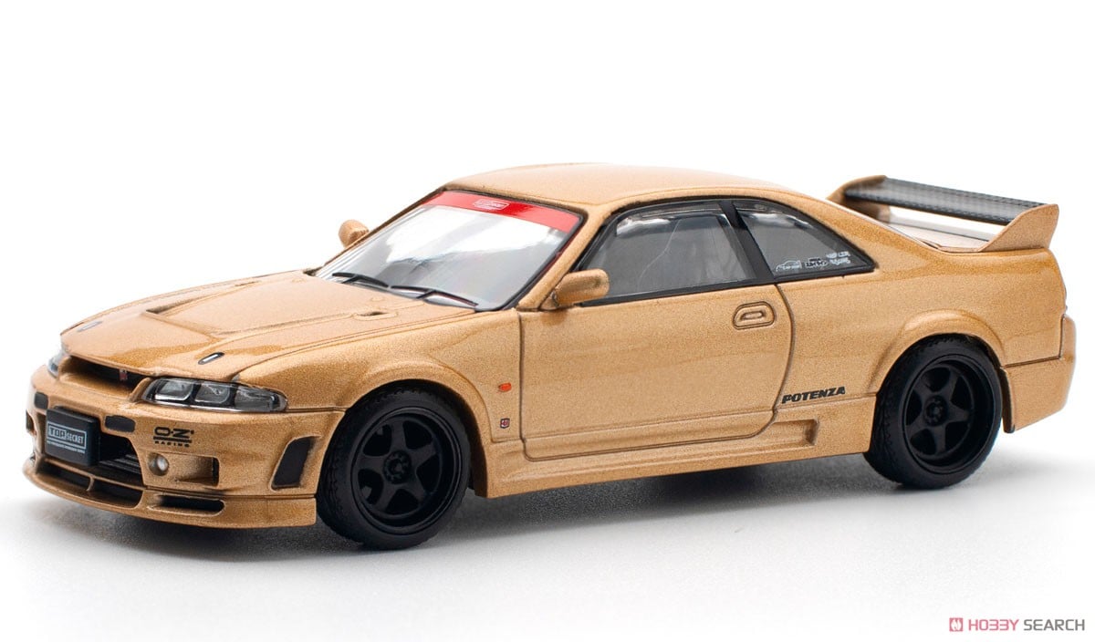 TOP SECRET GT-R R33 - GOLD (ミニカー) - ホビーサーチ ミニカー