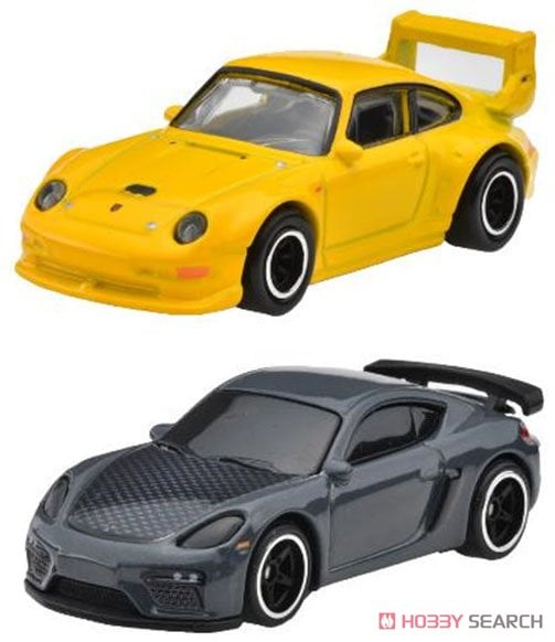 ホットウィール プレミアム 2パック ポルシェ 993 GT2/ ポルシェ 718