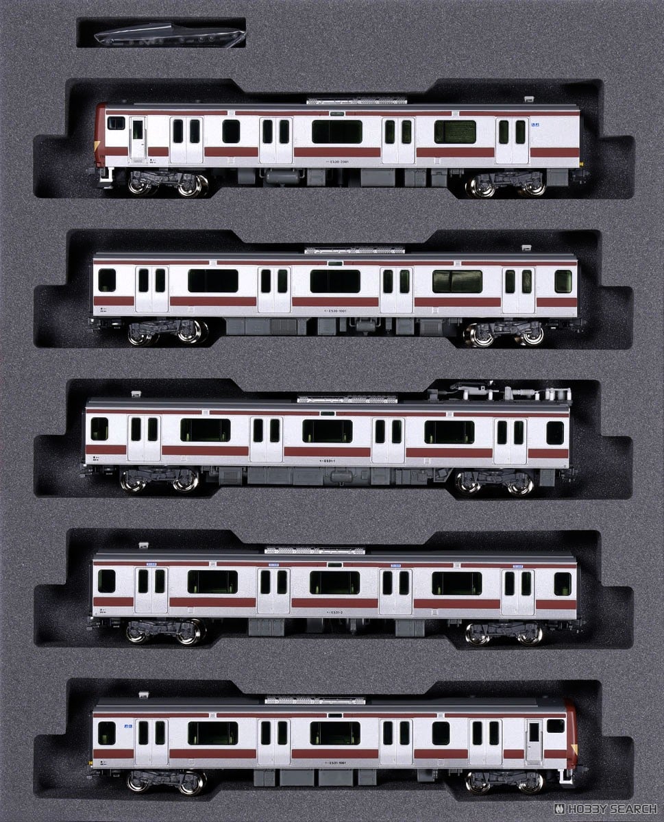 E531系 赤電タイプ 5両付属編成セット (増結・5両セット) (鉄道模型