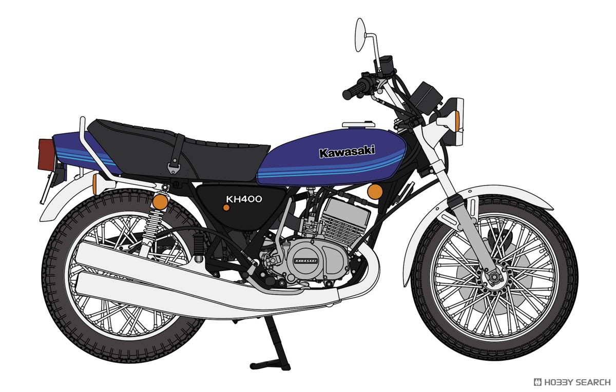☆特価品 カワサキ KH400-A6 (プラモデル) - ホビーサーチ カーモデル