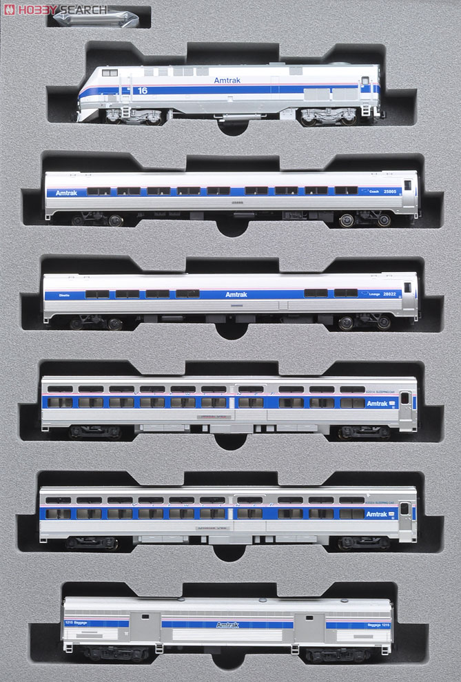 Amtrak (アムトラック) P42機関車 アムフリート＆ビューライナー Phase