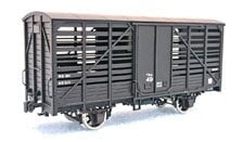 16番(HO) 国鉄ワムフ100形有蓋緩急車組立キット (Fシリーズ) (組み立て