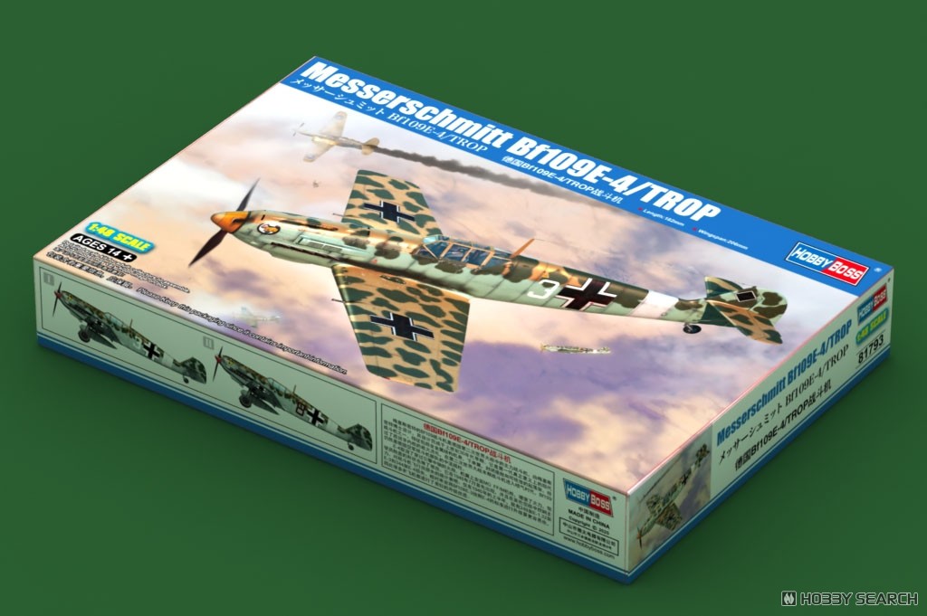 メッサーシュミットBf109E-4/TROP (プラモデル) - ホビーサーチ