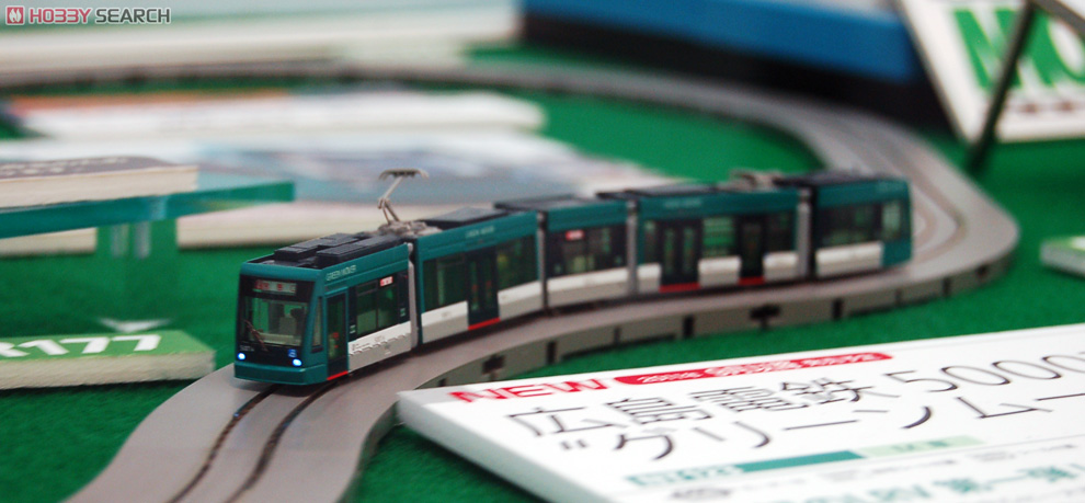 広島電鉄 5000形 `グリーンムーバー` (鉄道模型) - ホビーサーチ 鉄道