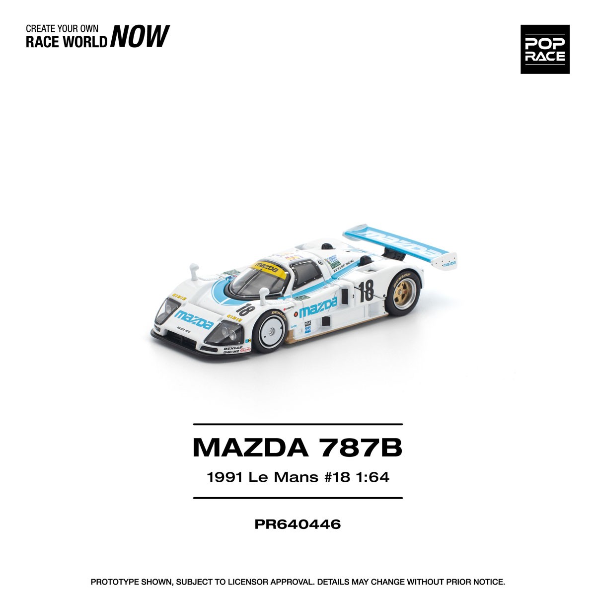 マツダ 787B 1991年 ル・マン24時間 #18 (ミニカー) - ホビーサーチ