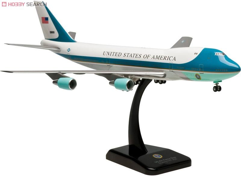 B747-200アメリカ大統領専用機エアフォース・ワン (完成品飛行機