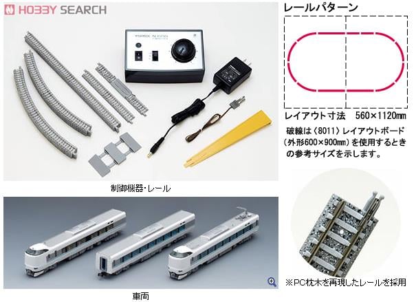 ベーシックセットSD 287系 くろしお (Fine Track レールパターンA