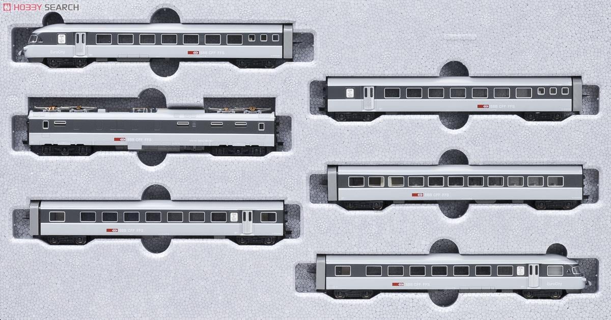 SBB CFF FFS RABe II `EuroCity` (ユーロシティ) 6-tlg. Set (6両
