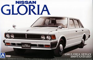 ニッサン 430 セドリック/グロリアセダン 200Standard `79 (プラモデル