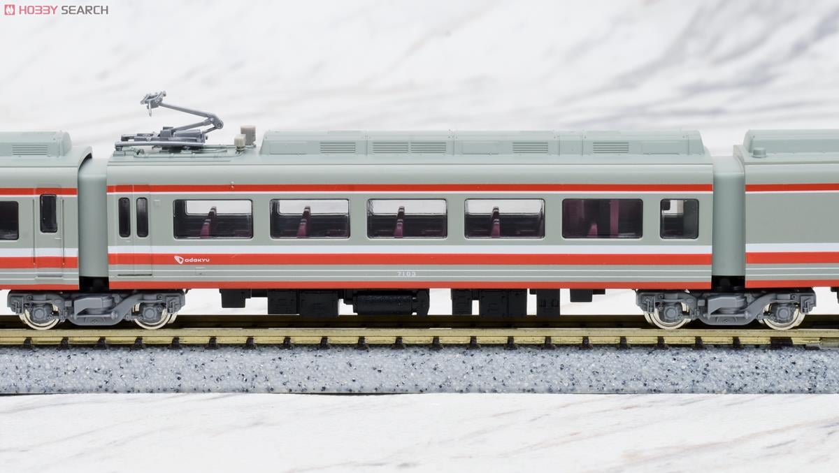 小田急 ロマンスカー 7000形LSE (復活旧塗装・ブランドマーク付) (11両