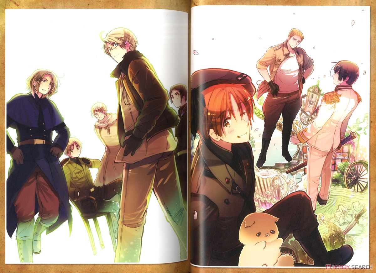 ヘタリア Axis Powers ARTBOOK2 Artesole (画集・設定資料集) - ホビー