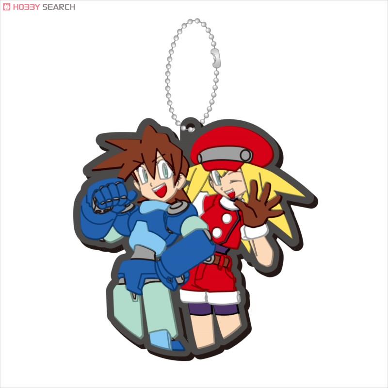 ロックマン ラバーマスコットコレクション 8個セット (キャラクター