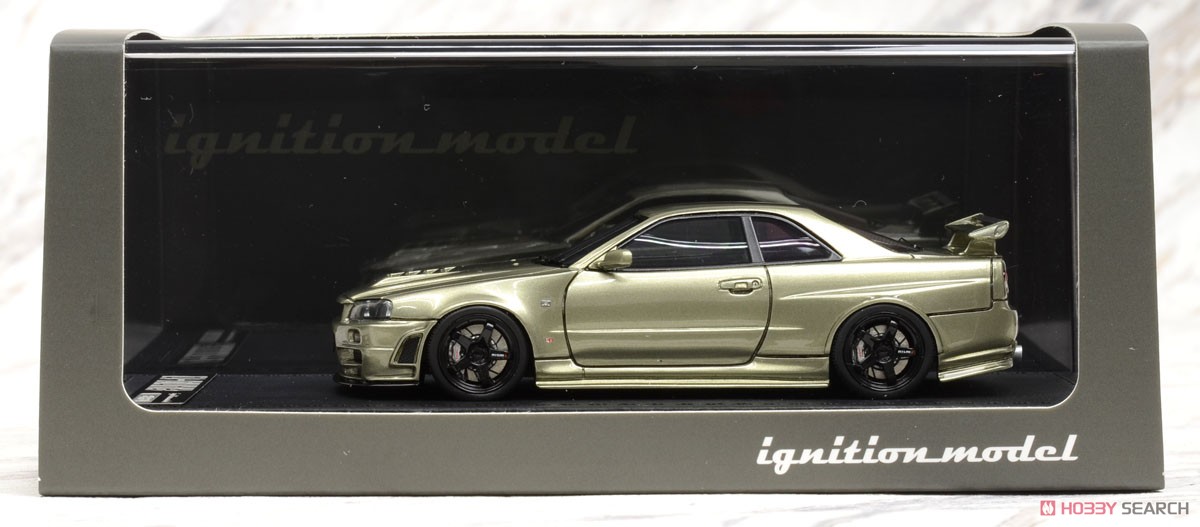 Nismo R34 GT-R Z-tune Millennium Jade (ミニカー) - ホビーサーチ