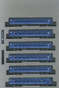 24系25形 寝台特急 「瀬戸・あさかぜ」 (基本・7両セット) (鉄道模型