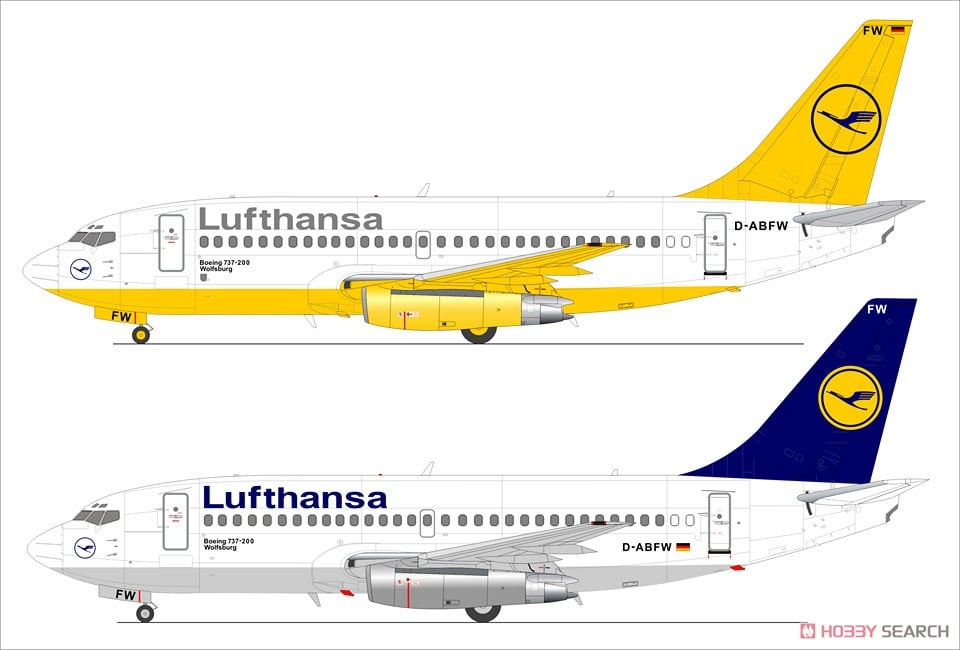 ボーイング 737-200 ルフトハンザ航空 (プラモデル) - ホビーサーチ