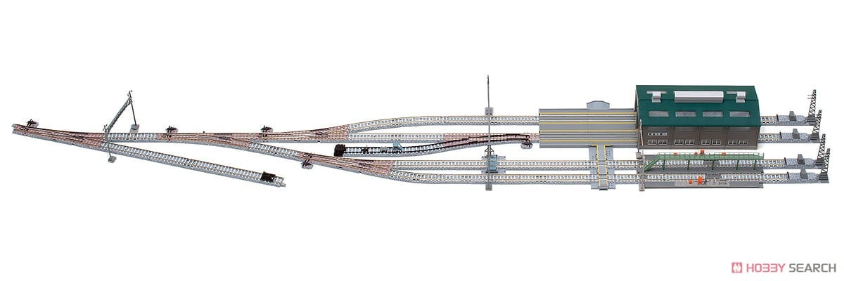 Fine Track 機関区レールセット [手軽に発展 レールセット] (鉄道模型
