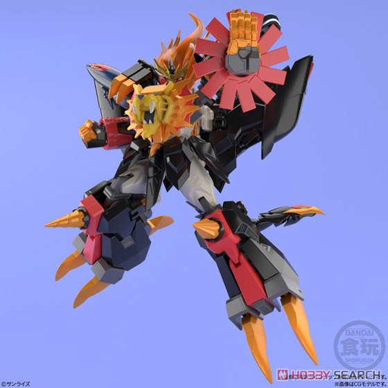 スーパーミニプラ 勇者王ガオガイガー6 ジェネシックガオガイガー (4個