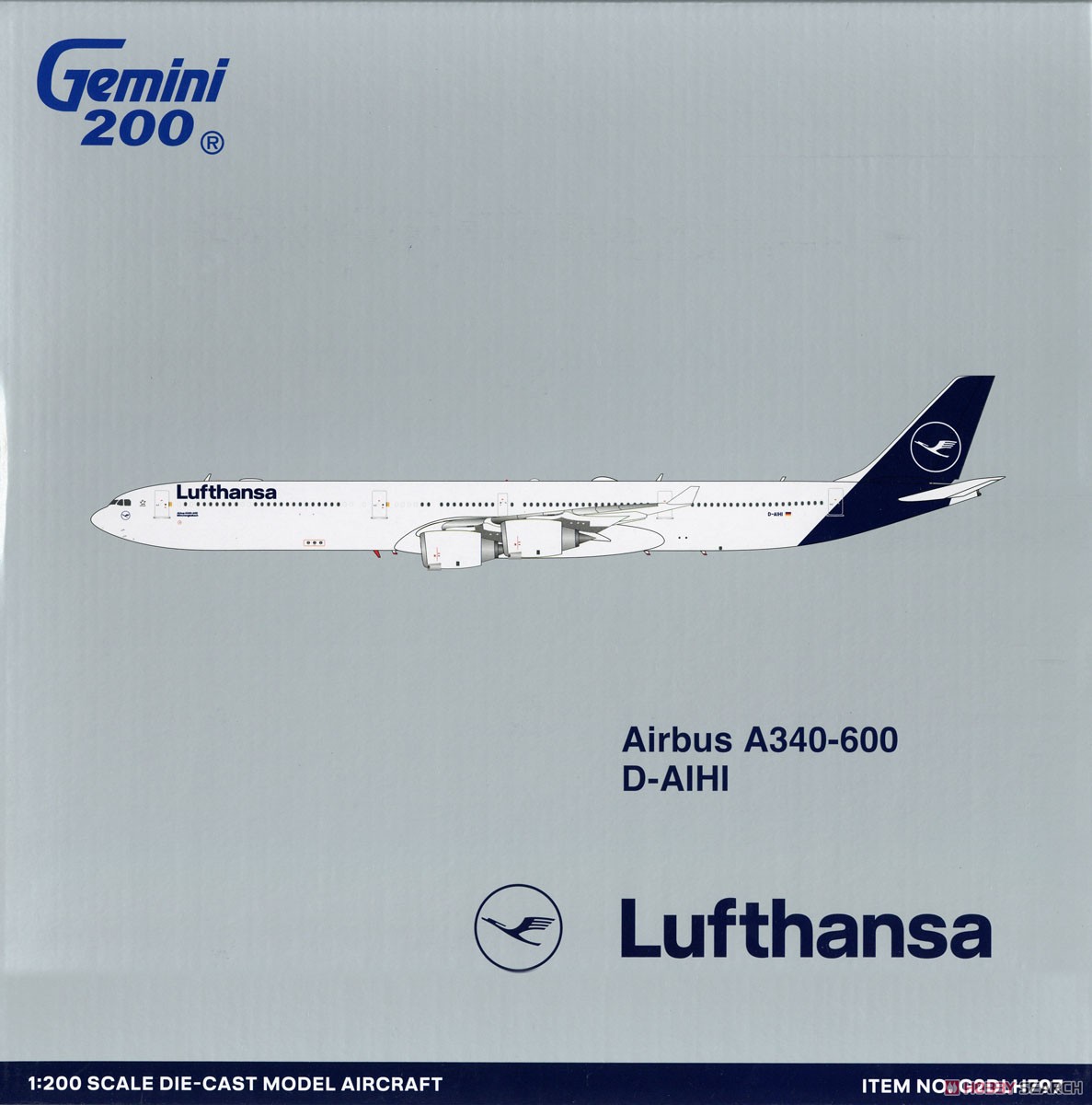 A340-600 ルフトハンザ航空 新塗装 D-AIHI (完成品飛行機) - ホビー