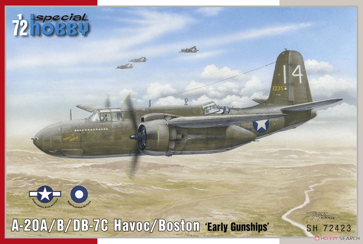 A-20A/B/DB-7C ハボック/ボストン 「初期ガンシップ」 (プラモデル