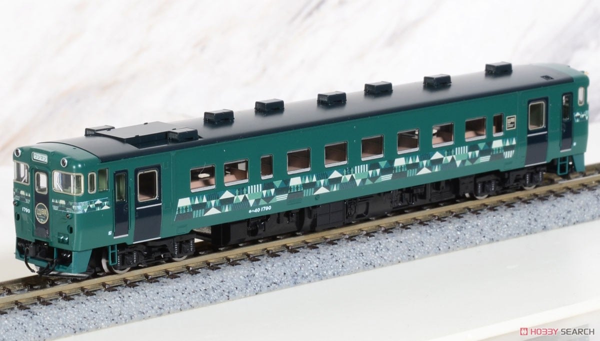 JR キハ40-1700形 ディーゼルカー (山明・紫水) セット (2両セット
