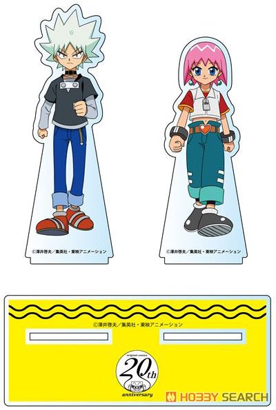 ボボボーボ・ボーボボ アクリルフィギュア ビュティ&ヘッポコ丸