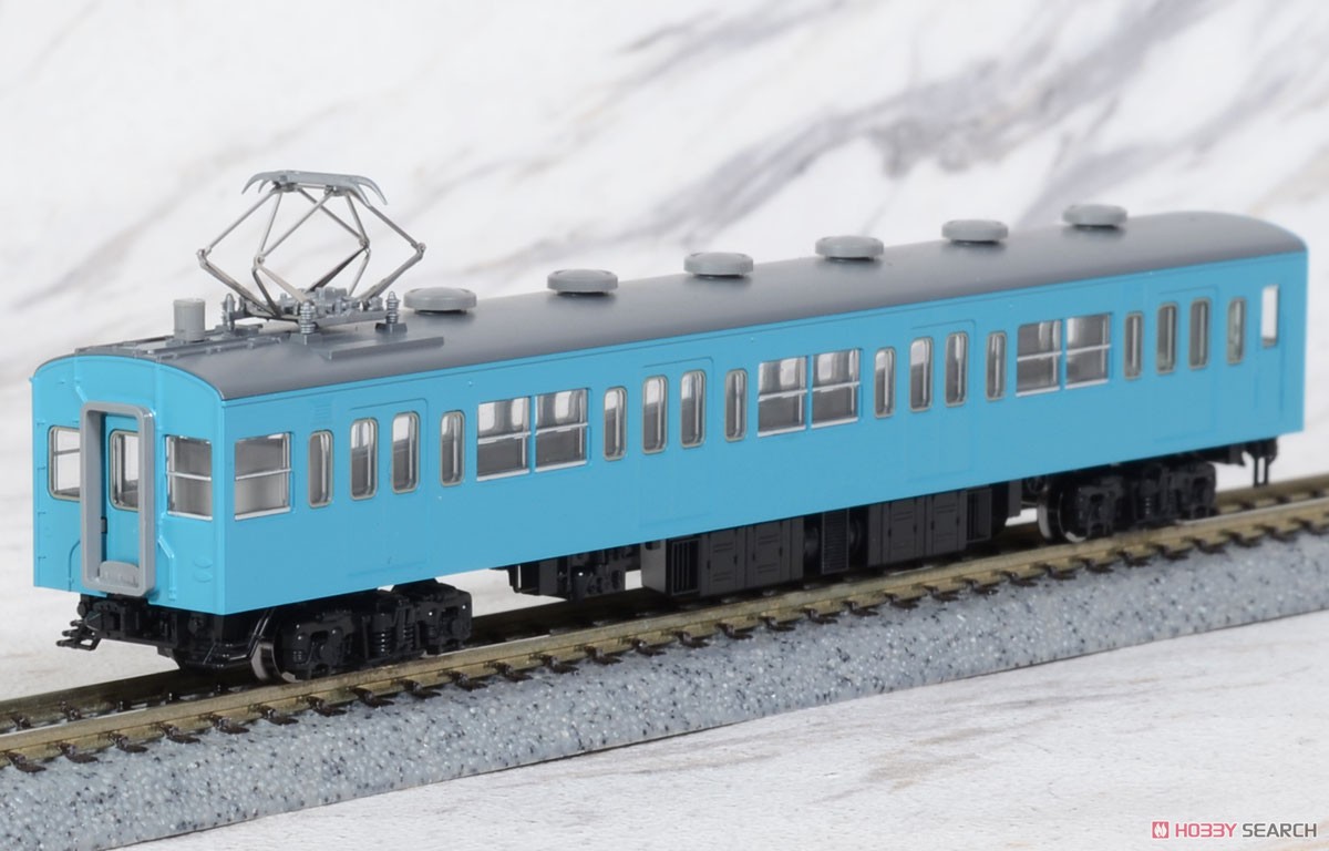 国鉄 103系 通勤電車 (初期型非冷房車・スカイブルー) 基本セット