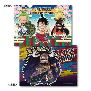 ワンピース クリアファイル B5サイズアニメ版 ルフィ・ゾロ・サンジ