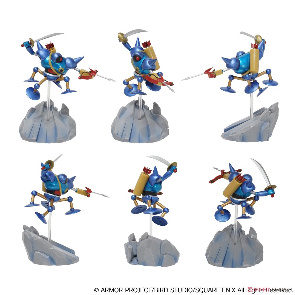 ドラゴンクエスト 立体モンスター図鑑フィギュア (6個セット) (完成品