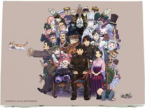 キャンバスアート 「大逆転裁判」 01 集合デザイン (キャラクター