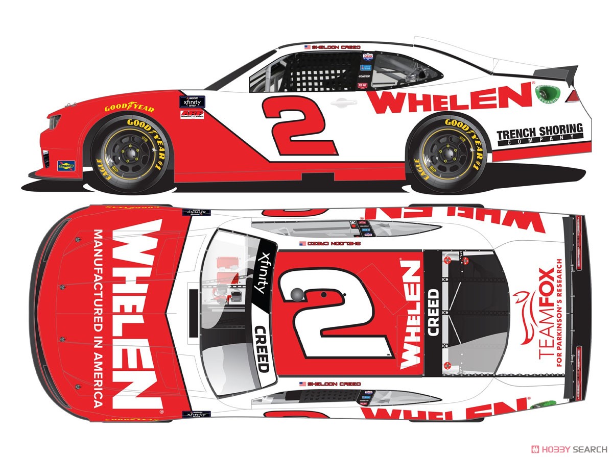 シェルドン・クリード` #2 ウィレン シボレー カマロ NASCAR Xfinity