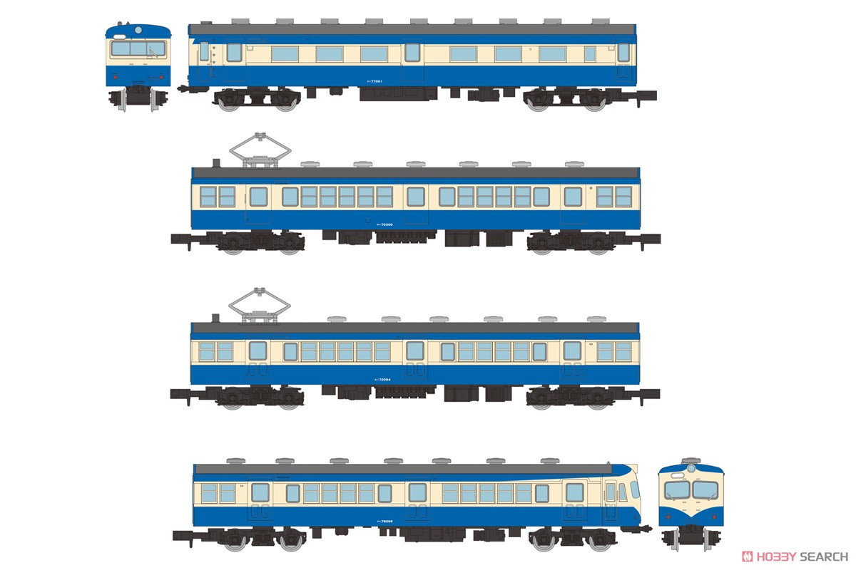 鉄道コレクション 国鉄 70系 両毛線 4両セットA (4両セット) (鉄道模型
