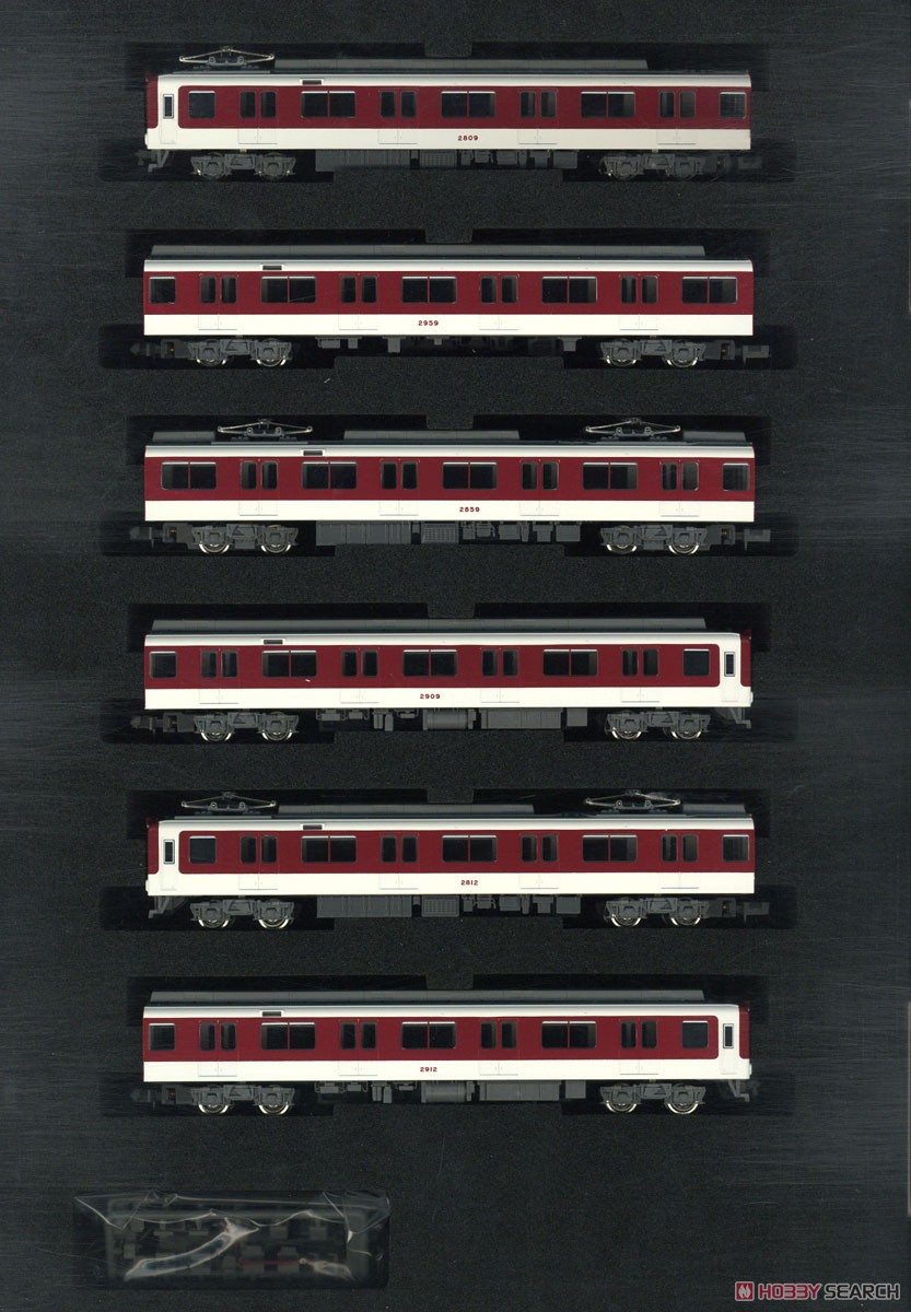 近鉄 2800系 (大阪線・2809+2812編成) 6両編成セット (動力付き) (6両