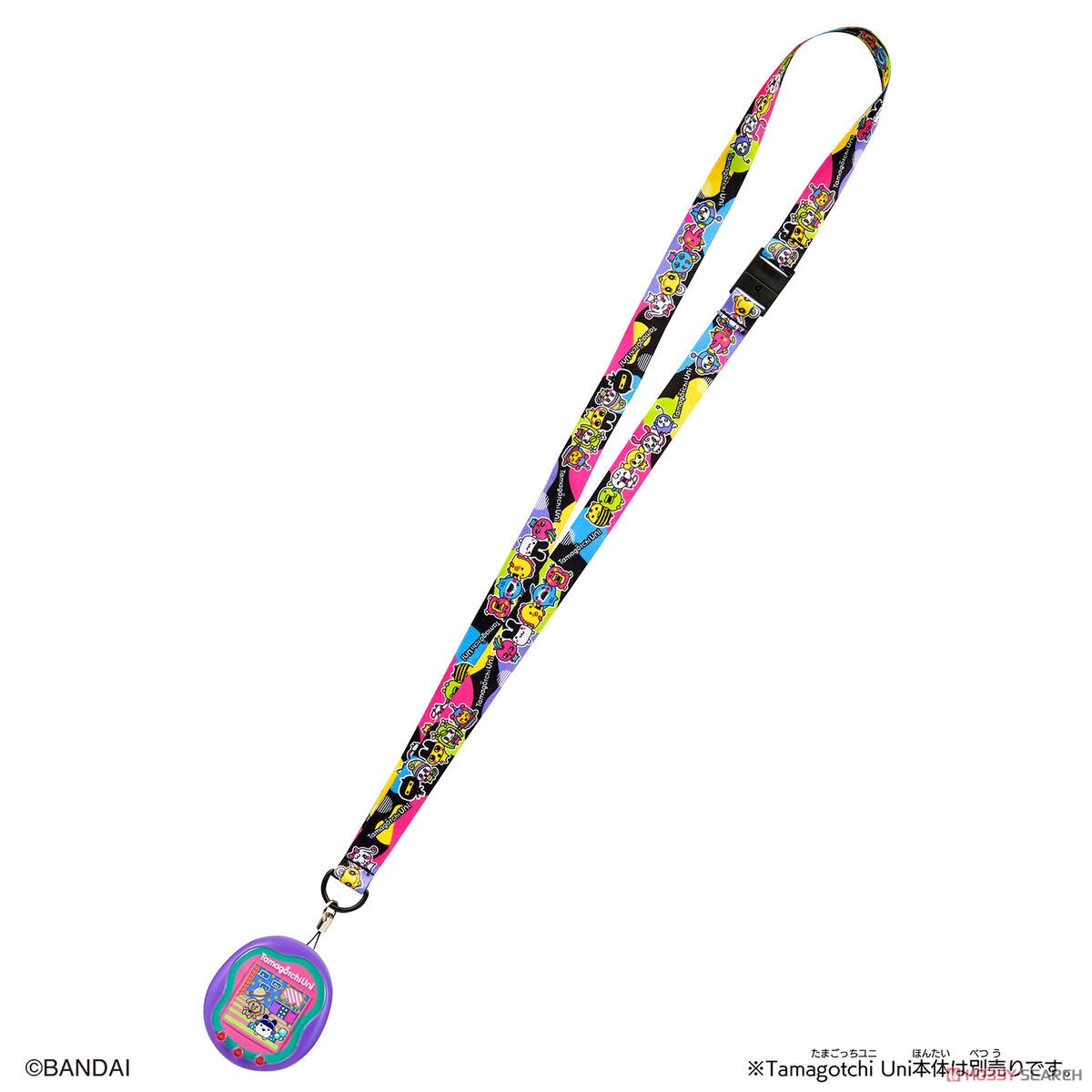 Tamagotchi Uni ネックストラップ Unique Black (電子玩具) - ホビー