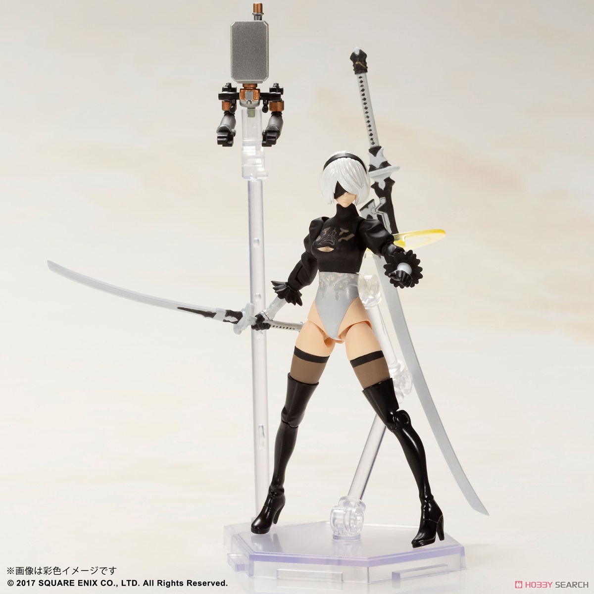 ニーア オートマタ プラスチックモデルキット 2B＆9S (プラモデル