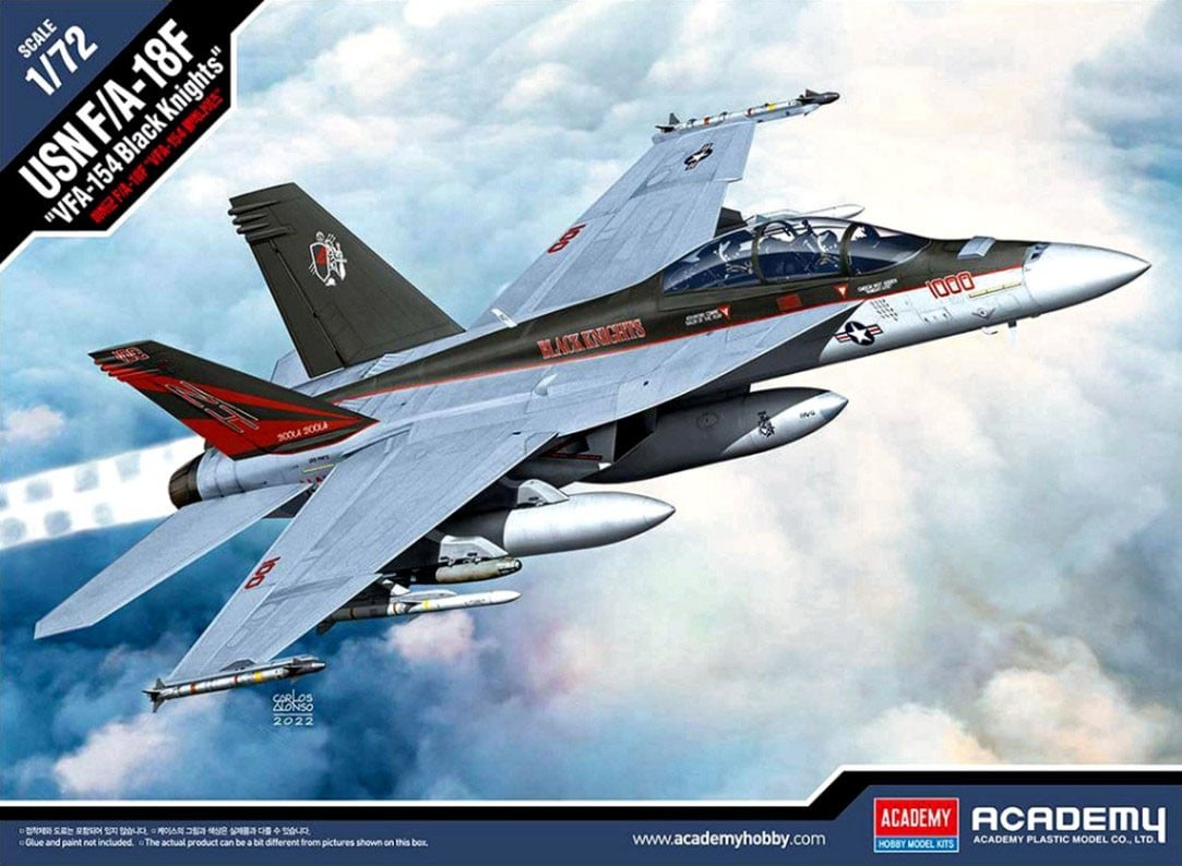 F/A-18F `VFA-154 ブラックナイツ` (プラモデル) - ホビーサーチ