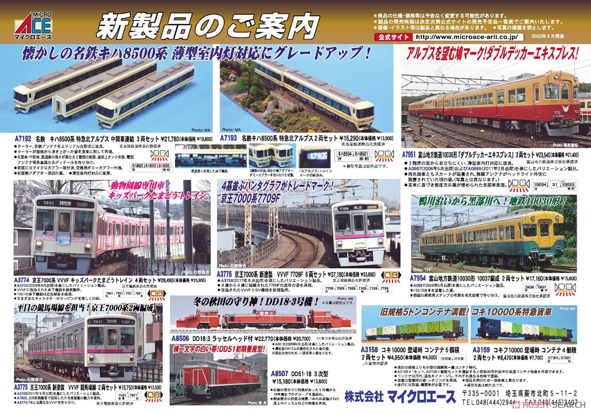 京王 7000系 VVVF キッズパークたまどうトレイン 4両セット (4両セット