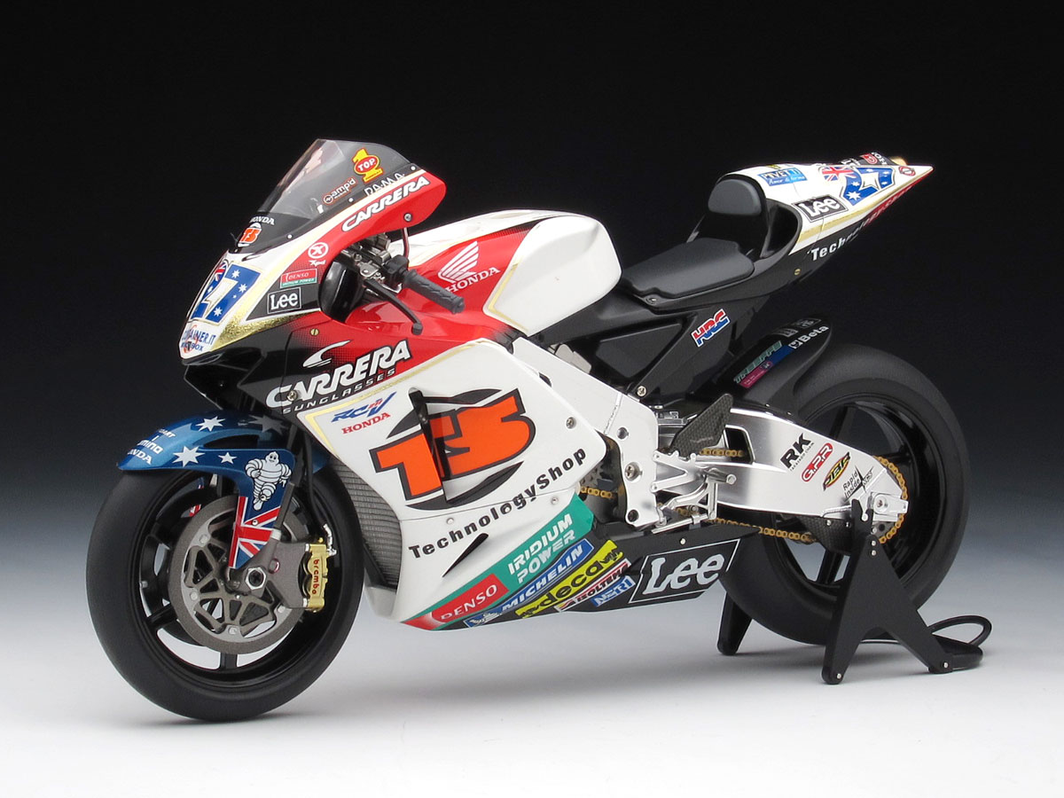 タミヤ 1/12「LCR ホンダ RC211V'06」プラモデル制作記＆完成写真