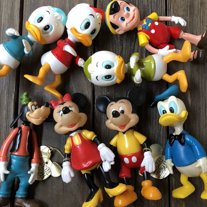 Vintage Dakin Disney Huey Dewey & Louie Mini Figure Set (J964