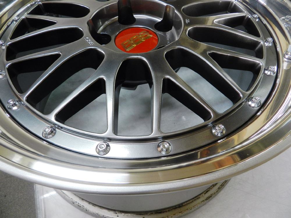 BBS-LM/ホンダNSX用リム交換によるリフレッシュ・リメーク | 仕上げ