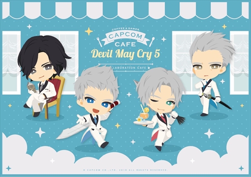 カプコンカフェ「DMC5」コラボは7月22日にスタート。スシロールの閻魔