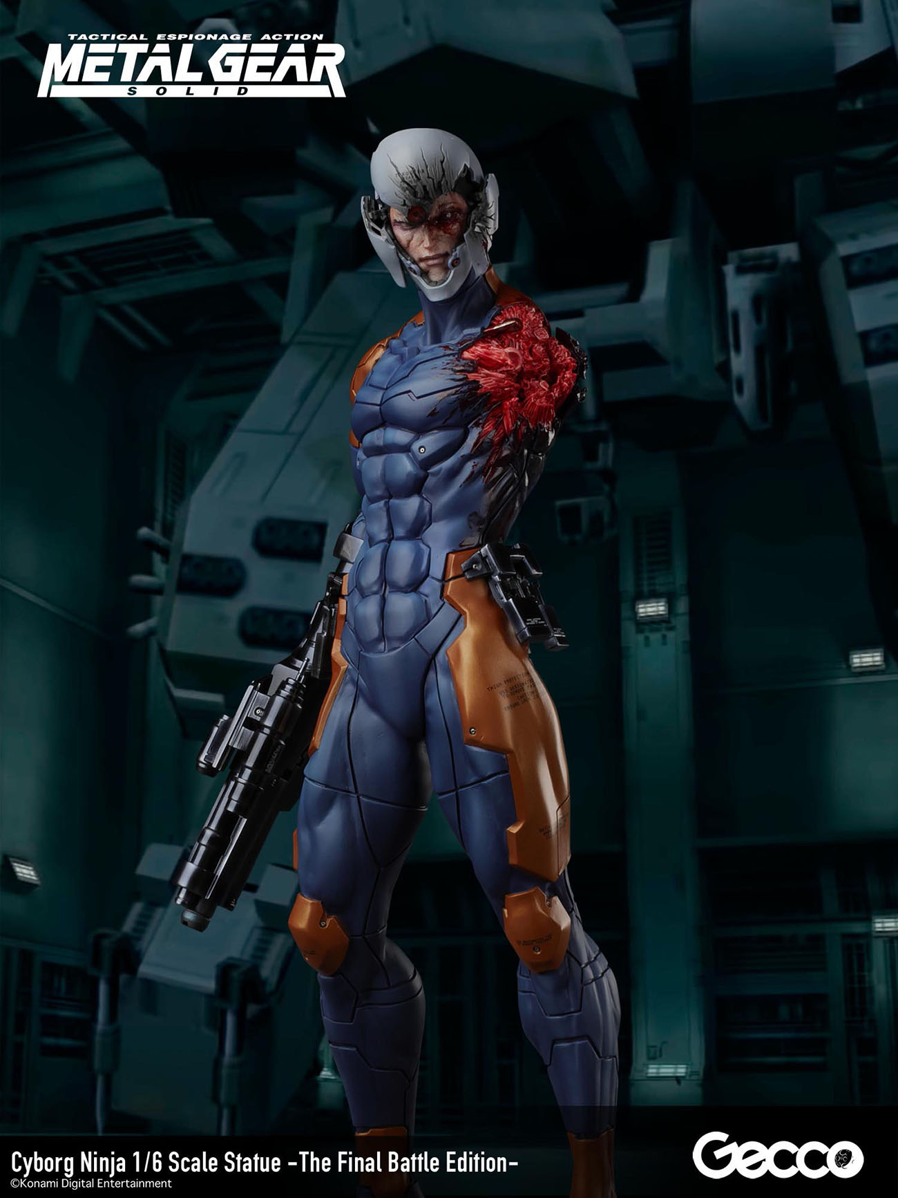 METAL GEAR SOLID」のサイボーグ忍者を最終決戦版として立体化。1/6