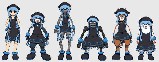 ペーパーマン」が「侵略！？イカ娘」と再びコラボ。衣装やキャラボイス