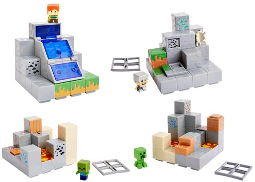 Minecraft」のミニフィギュアシリーズ第2弾が登場。「トレジャー