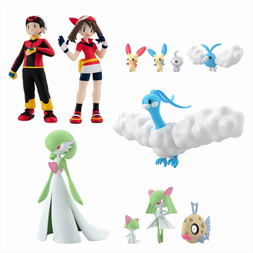 食玩フィギュア「ポケモンスケールワールド」にホウエン地方第2弾が